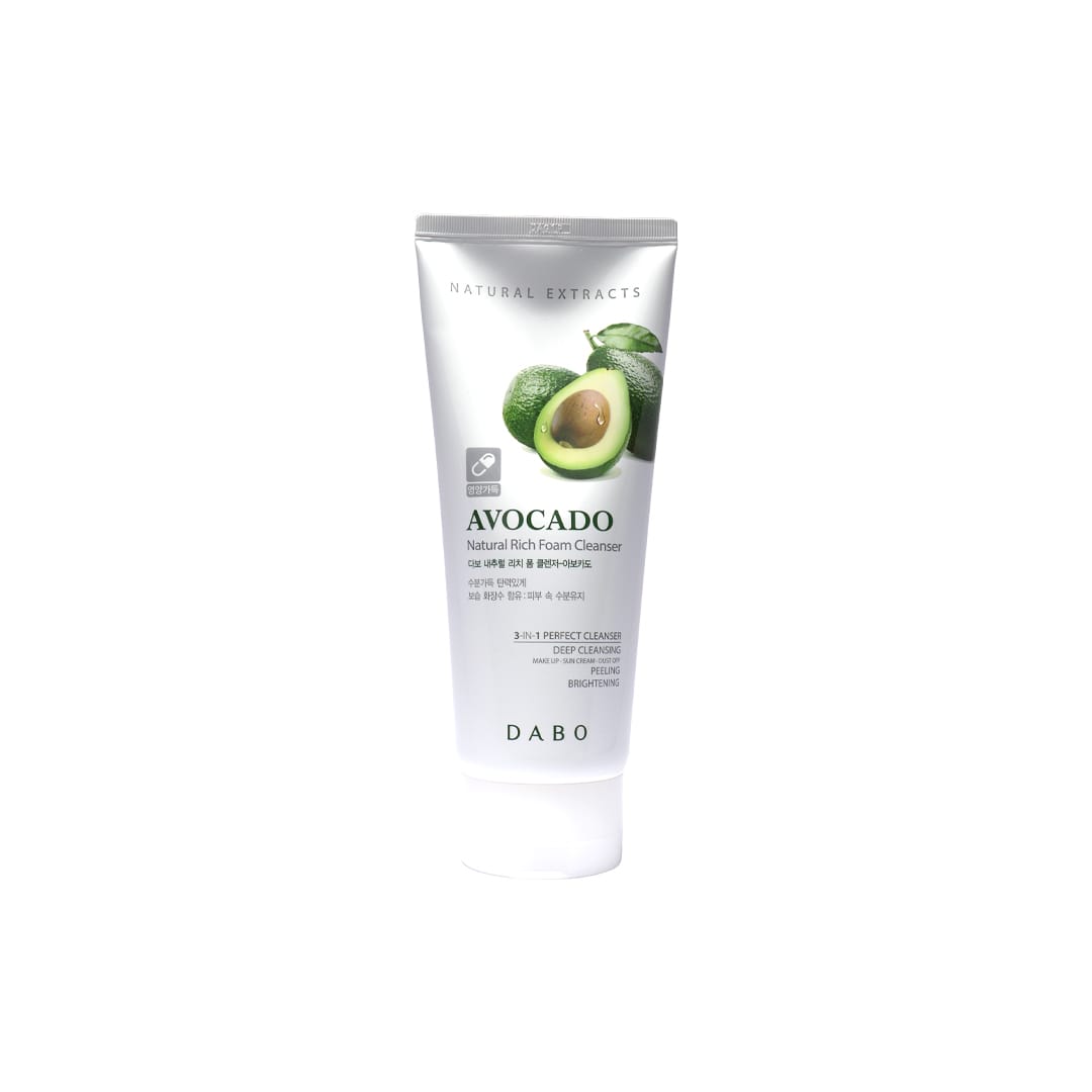 Dabo Natural Rich Foam Cleanser Avocado